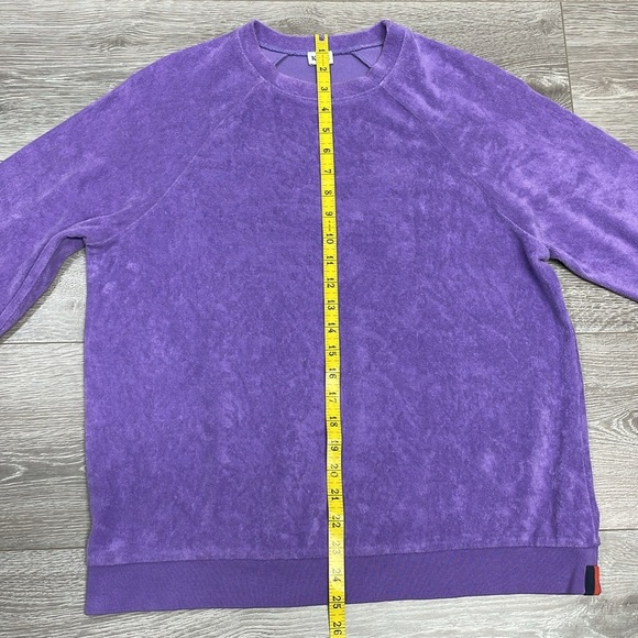 KULE The Terry Franny Pullover Crewneck Raglan Long Sleeve Sweatshirt S - Picture 8 of 15